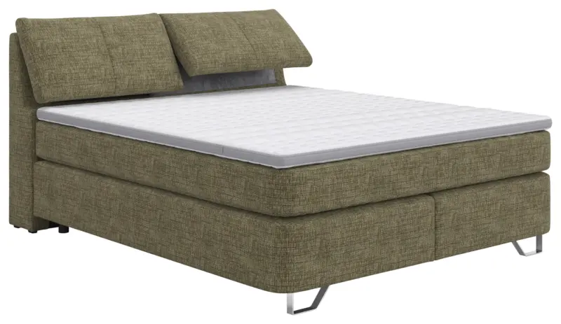 Boxspringbett Tabea Gr&uuml;n ca. 160x200cm