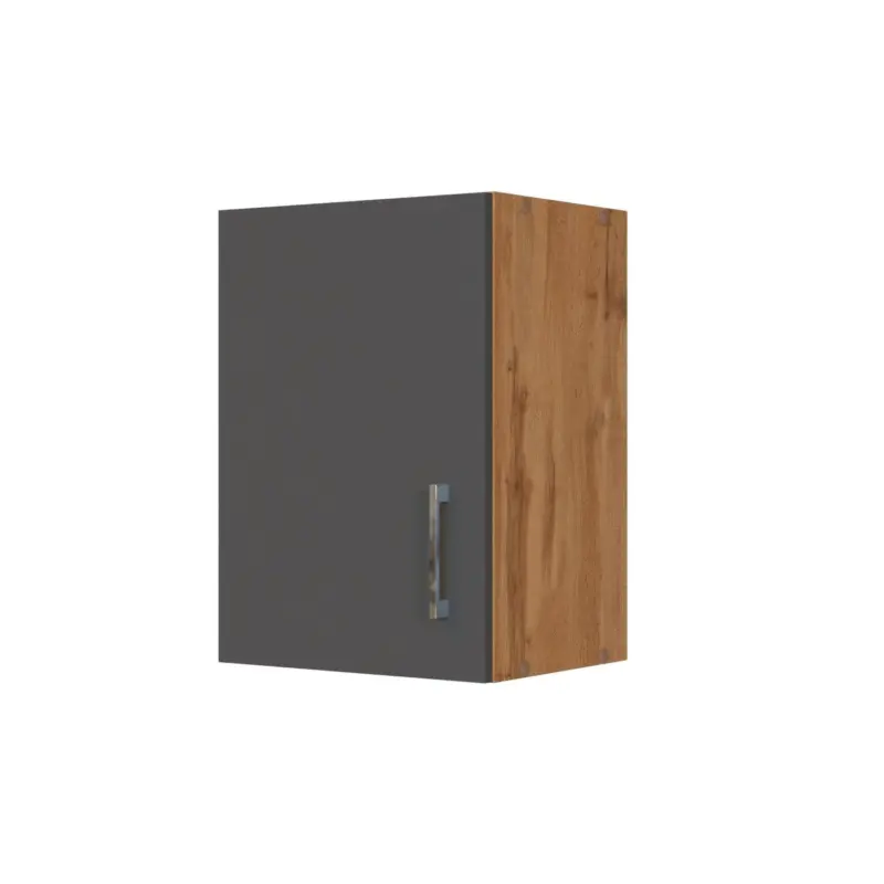Held K&uuml;chenoberschrank ca. 40 cm Anthrazit/Eiche