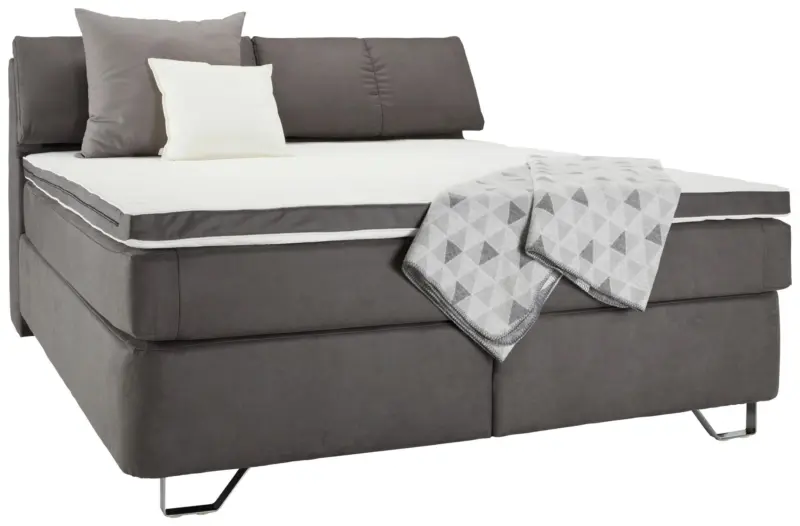 Boxspringbett Tabea Anthrazit ca. 180x200cm
