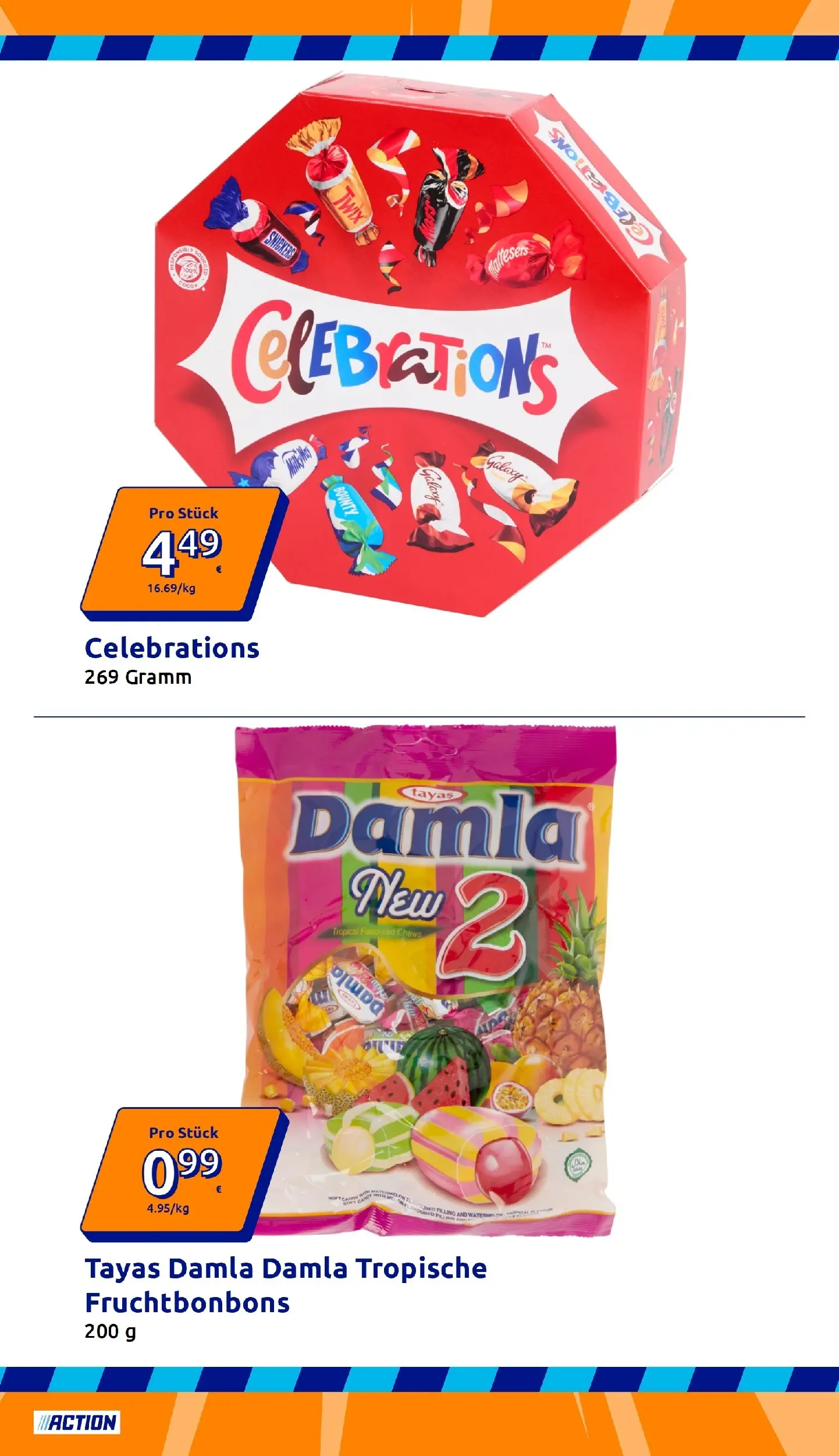 Action - Action: Kleine Preise, große Freude ab 21.04.2026 → Angebote nächste Woche | Seite: 14 | Produkte: Celebrations, Snickers