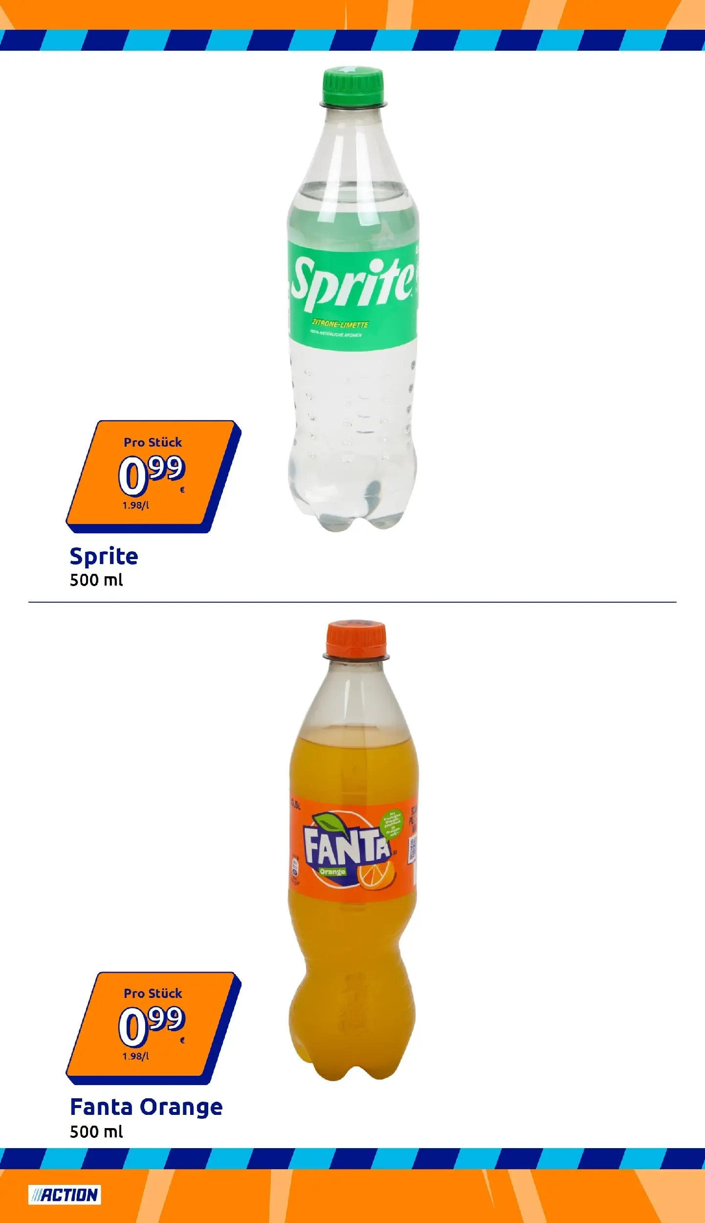 Action - Action: Kleine Preise, große Freude ab 21.04.2026 → Angebote nächste Woche | Seite: 18 | Produkte: Fanta, Sprite