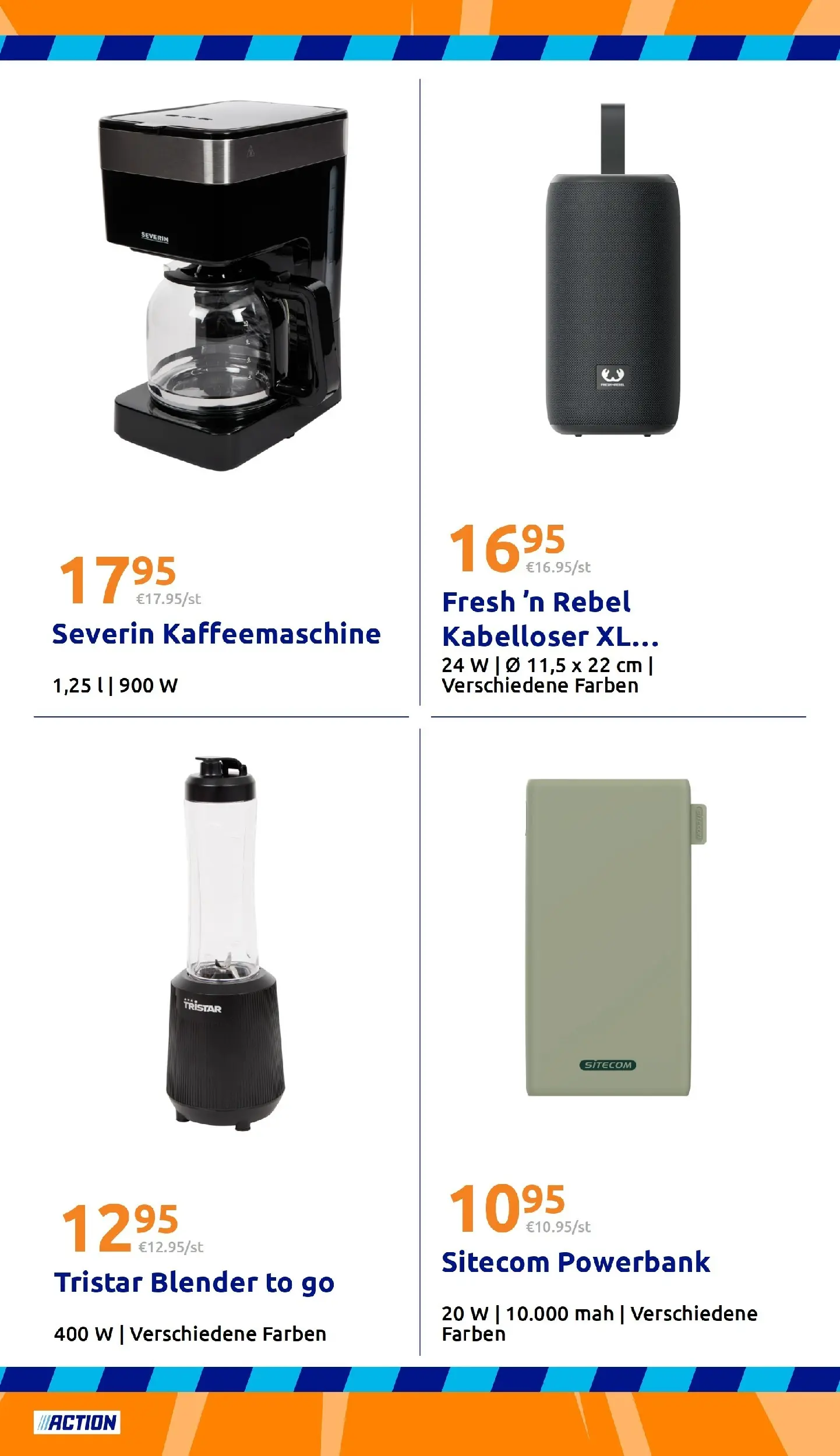Action - Action: Kleine Preise, große Freude ab 21.04.2026 → Angebote nächste Woche | Seite: 25 | Produkte: Kaffeemaschine, Powerbank