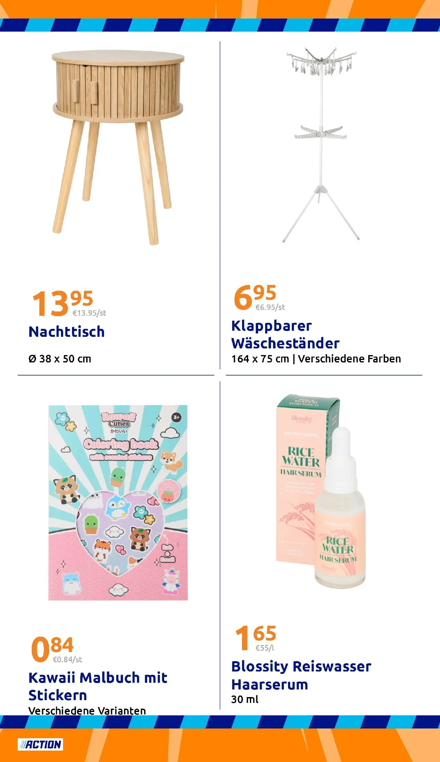 Action - Action: Kleine Preise, große Freude ab 21.04.2026 → Angebote nächste Woche | Seite: 28 | Produkte: Nachttisch, Serum, Waschestander