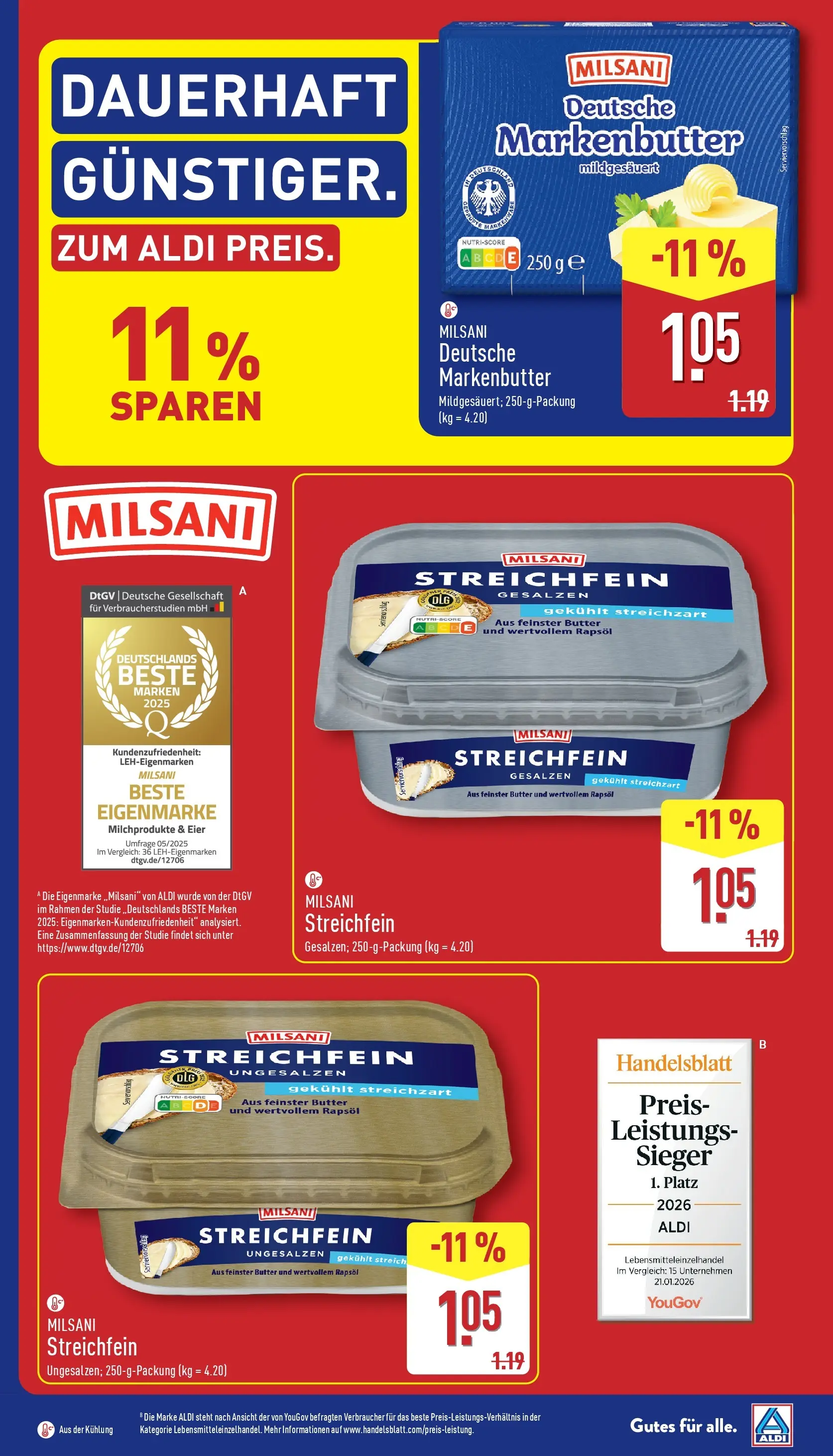 Aldi Wochenangebote (ab 04.05.2026) » Angebote Online | Seite: 4 | Produkte: Butter, Eier, Rapsöl