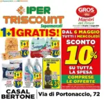 IperTriscount 1+1 gratis - al 07.05.2026
