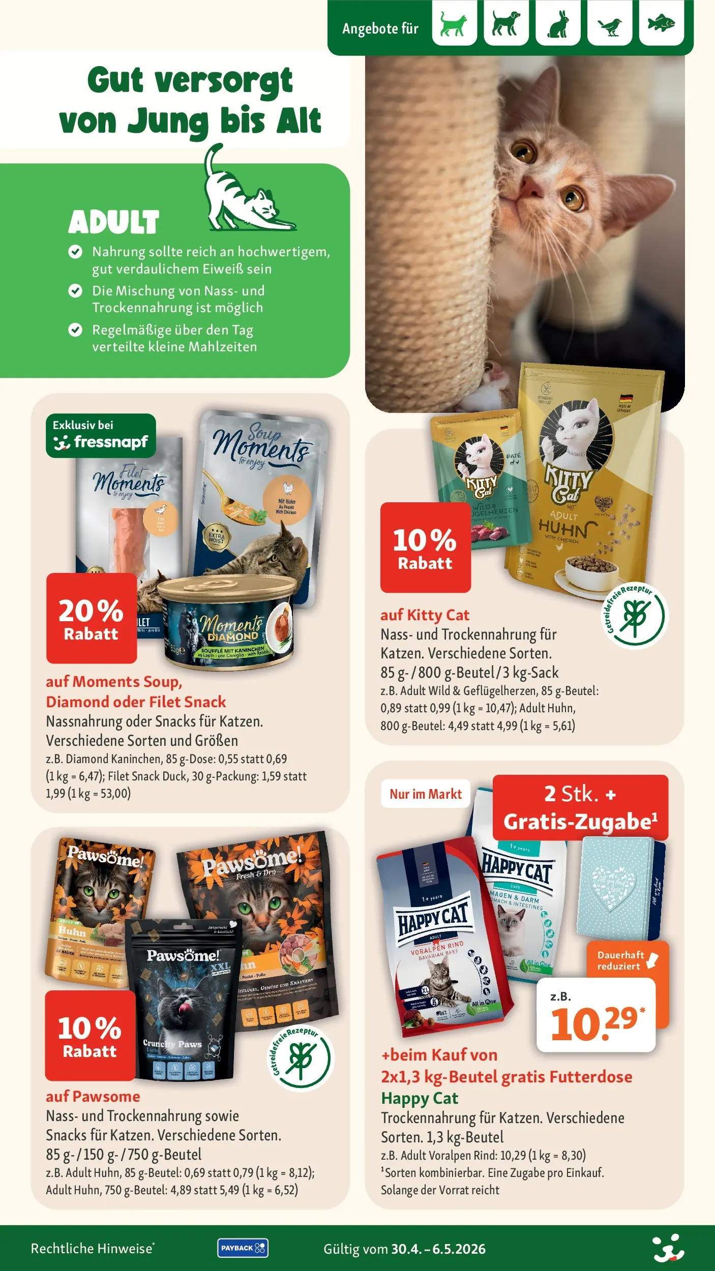 Fressnapf - Fressnapf: Mehr einpacken, weniger ausgeben! (ab 29.04.2026) zum Blättern | Seite: 8