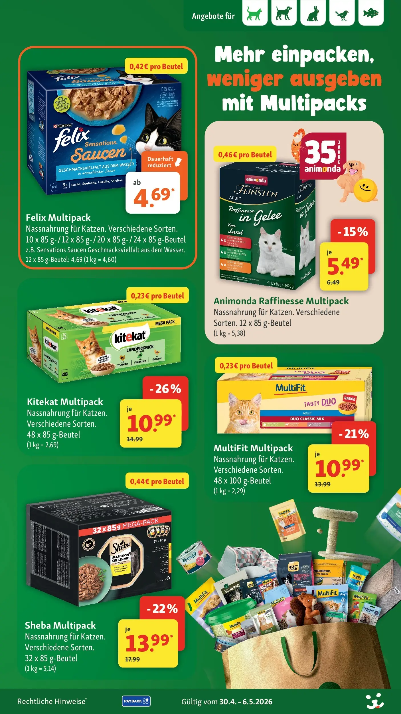 Fressnapf - Fressnapf: Mehr einpacken, weniger ausgeben! (ab 29.04.2026) zum Blättern | Seite: 10