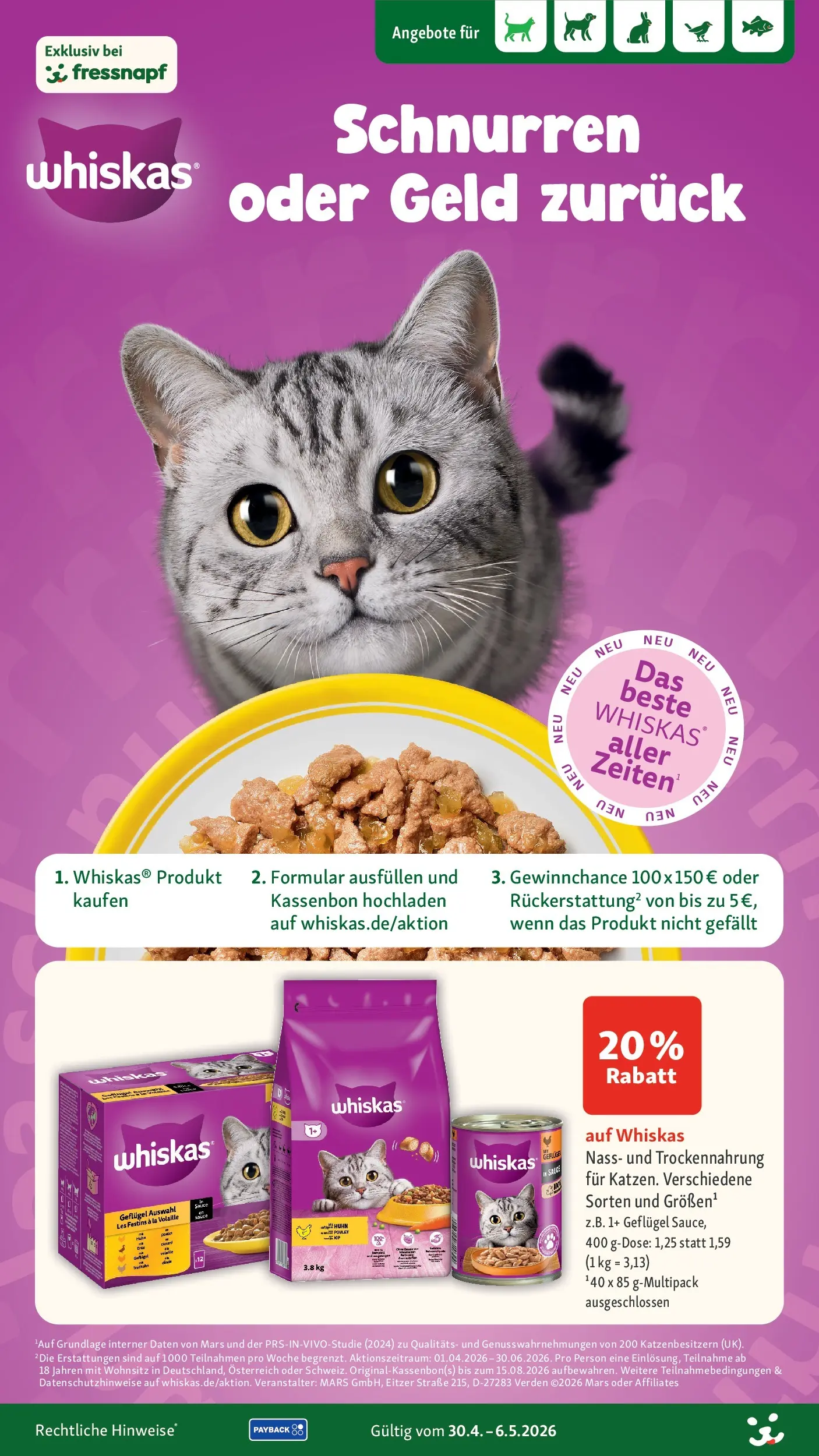 Fressnapf - Fressnapf: Mehr einpacken, weniger ausgeben! (ab 29.04.2026) zum Blättern | Seite: 11