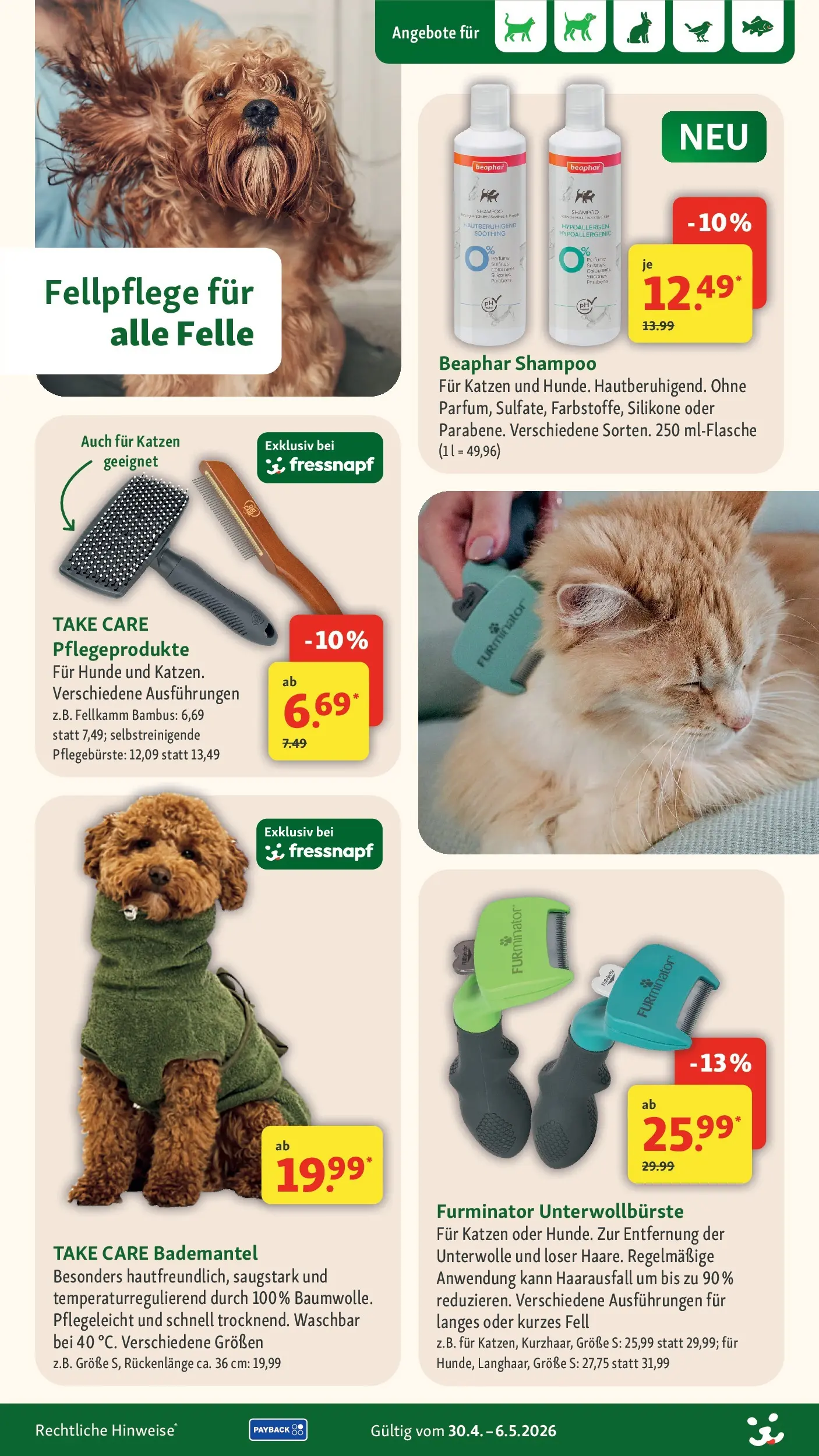 Fressnapf - Fressnapf: Mehr einpacken, weniger ausgeben! (ab 29.04.2026) zum Blättern | Seite: 14