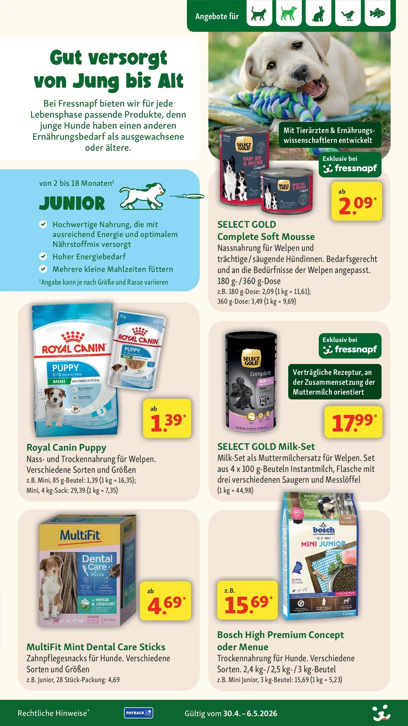 Fressnapf - Fressnapf: Mehr einpacken, weniger ausgeben! (ab 29.04.2026) zum Blättern | Seite: 15