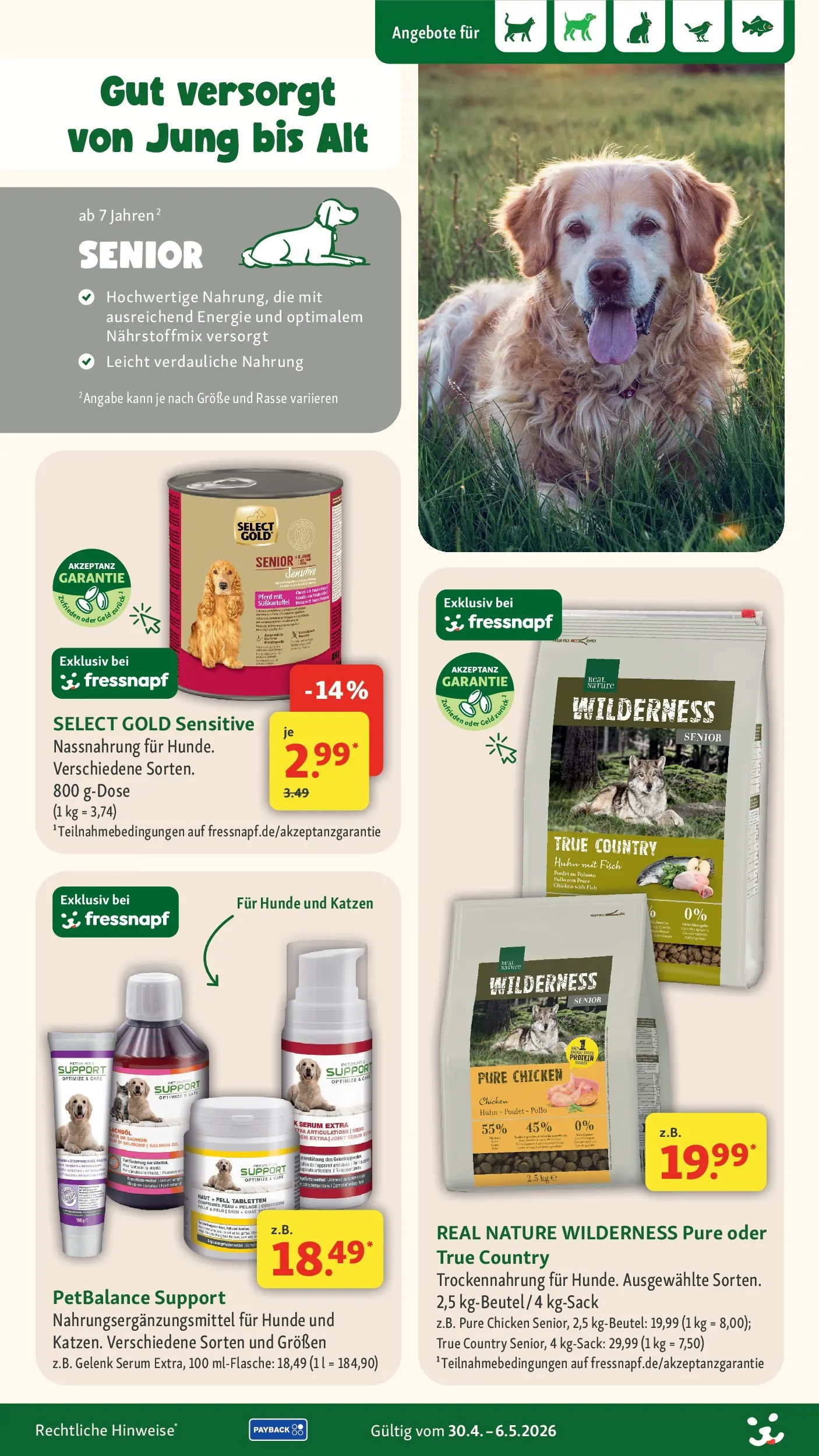 Fressnapf - Fressnapf: Mehr einpacken, weniger ausgeben! (ab 29.04.2026) zum Blättern | Seite: 17