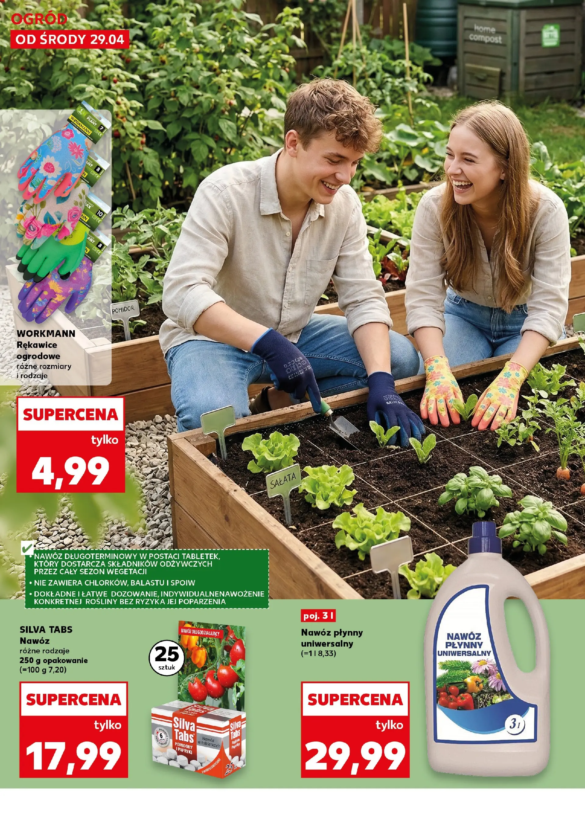 Kaufland gazetka - Ogród od 29.04.2026 - od jutra PDF | Strona: 4 | Produkty: Rosliny, Pomidory