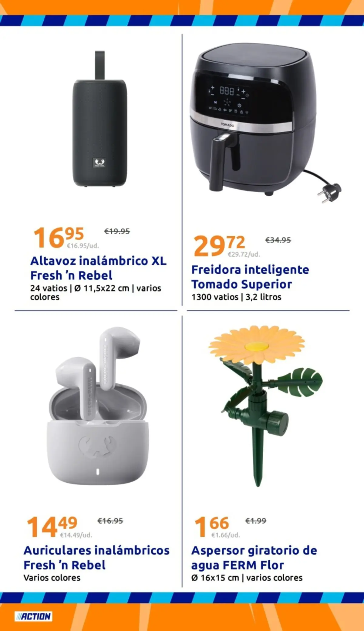 Action folleto 29/04/2026 - 05/05/2026 | Página: 24 | Productos: Auriculares, Altavoz, Freidora
