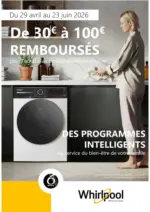 Pulsat OFFRE Whirlpool Jusqu'&agrave; 250&euro; rembours&eacute;s - au 23.06.2026