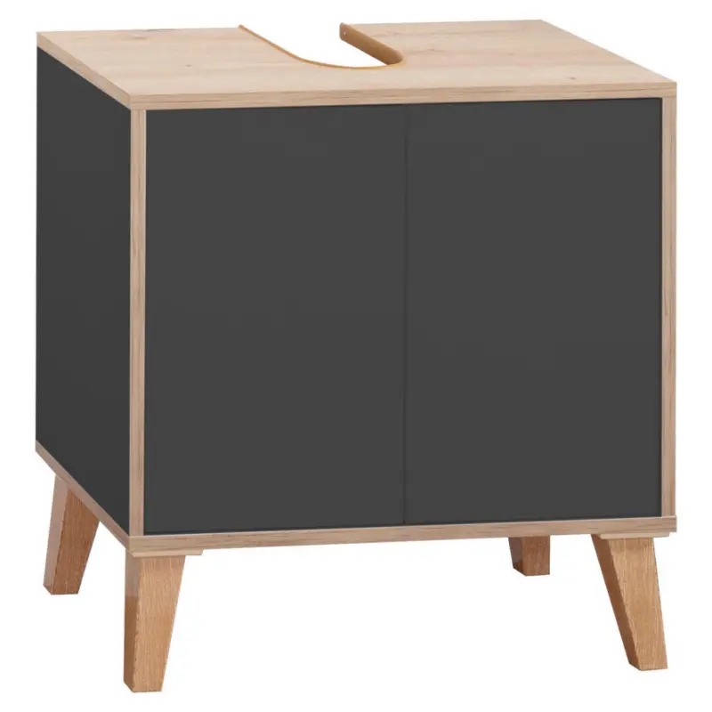 Waschbeckenunterschrank 60/63/32,5 cm