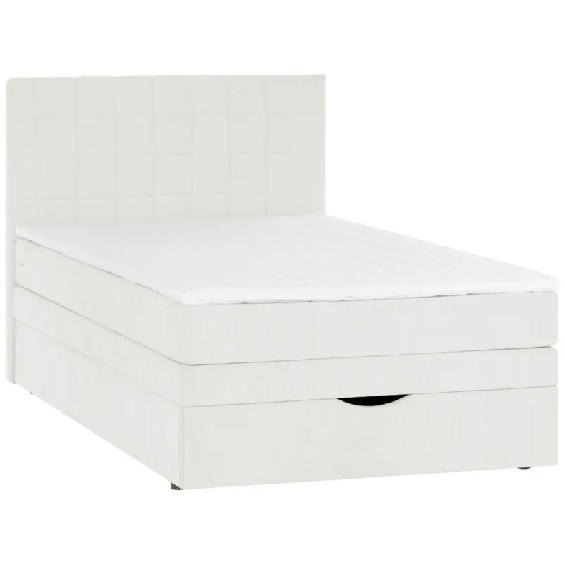 Boxspringbett 90/200 cm in Creme