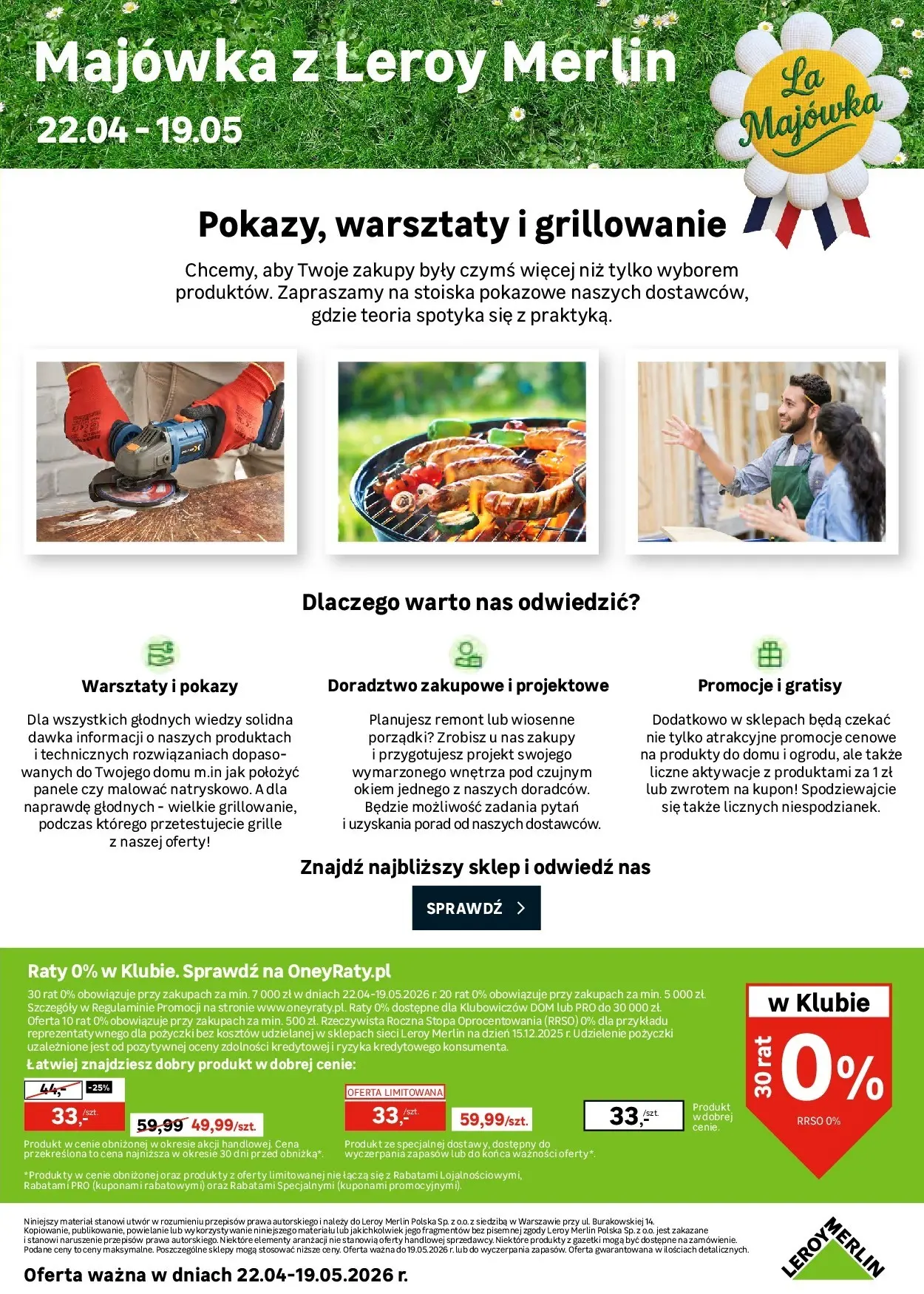 Leroy Merlin - Majówka do 19.05 z Leroy Merlin! od (30.04.2026 - 19.05.2026) | Strona: 45