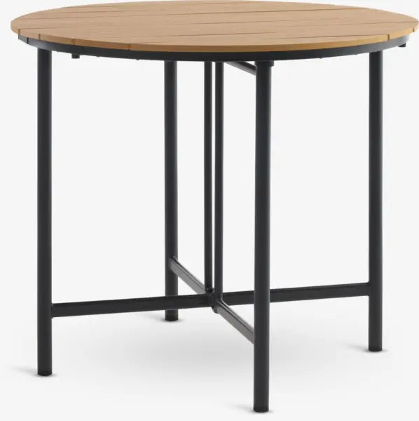 JYSK Masă grădină HOVVIG &Oslash;90x18/90 natur