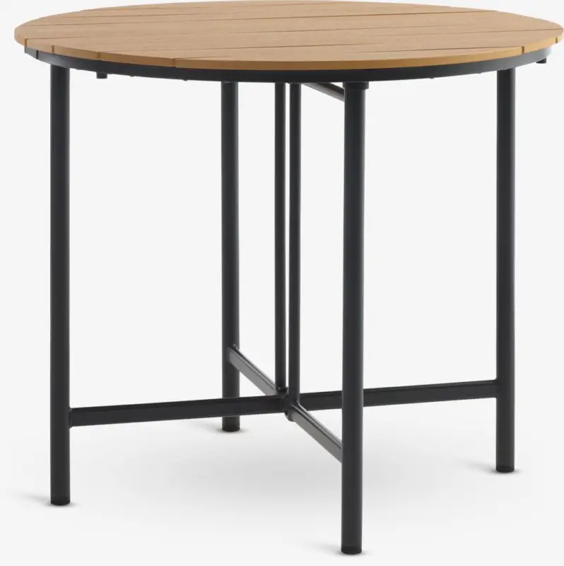 JYSK Masă grădină HOVVIG &Oslash;90x18/90 natur