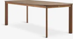 JYSK Masă grădină UVDAL 95x223 lemn esență tare