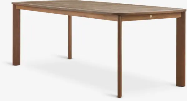 JYSK Masă grădină UVDAL 95x223 lemn esență tare