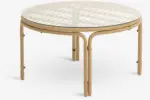 JYSK JYSK Masă terasă JENNUM &Oslash;80x44 natur - p&acirc;nă la 13-05-26