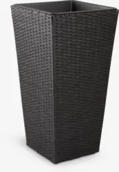 JYSK Ghiveci BLOMMOR 36x36x70 negru