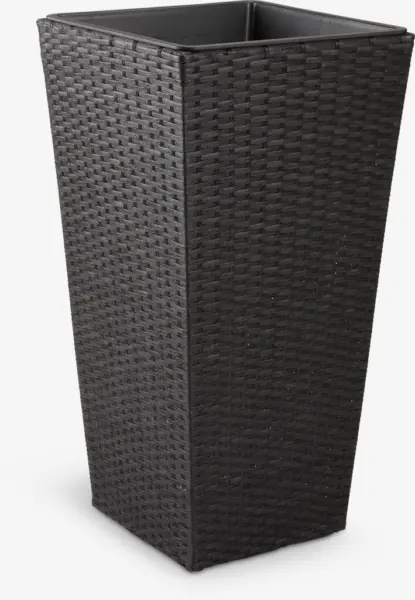 JYSK Ghiveci BLOMMOR 36x36x70 negru