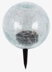JYSK Lampă solară HAVSVALE &Oslash;15x25cm transparentă
