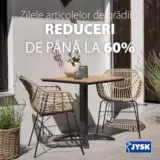 Catalog JYSK Zilele articolelor de gradina