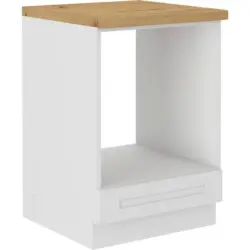 Herdumbauschrank Luisa B: 60 cm Wei&szlig;