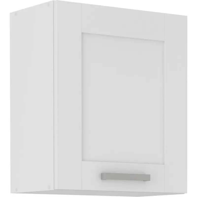 K&uuml;chenoberschrank Luisa B: 50 cm Wei&szlig; 1 Dreht&uuml;r