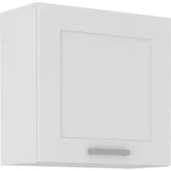 K&uuml;chenoberschrank Luisa B: 60 cm Wei&szlig; 1 Dreht&uuml;r