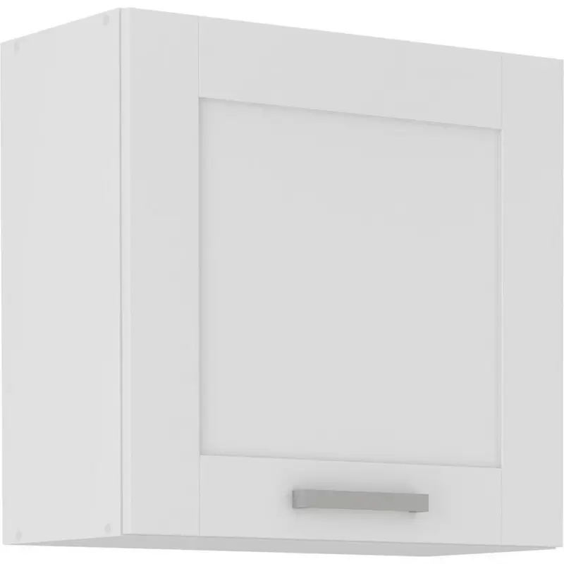 K&uuml;chenoberschrank Luisa B: 60 cm Wei&szlig; 1 Dreht&uuml;r