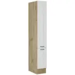 M&ouml;belix Apothekerschrank Stina Eiche Dekor/Wei&szlig; B: 30cm