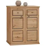 M&ouml;belix Kommode mit Soft-Close 90,2cm Harvey, Eiche Dekor/Anthrazit