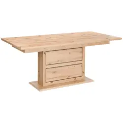 Esstisch ausziehbar Harvey 180-220x90 cm Eiche Dekor