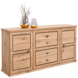 Sideboard Mit Soft-Close 180cm Harvey, Eiche Dekor