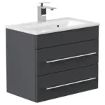 M&ouml;belix Waschtischkombi Portus Graphitfarben B: 60,6cm