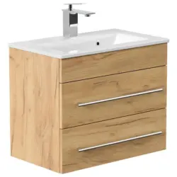 Waschtischkombi Portus Eiche Dekor B: 60,6 cm