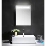 M&ouml;belix Badezimmerspiegel Led Spiegel Rechteckig B: 45cm