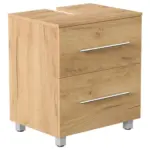 M&ouml;belix Waschbeckenunterschrank Mondial Eiche Dekor B: 55 cm