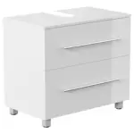 M&ouml;belix Waschbeckenunterschrank Mondial Wei&szlig; Hg B: 70 cm