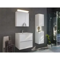 BADEZIMMER Limes, Wei&szlig; HG B: 60 cm