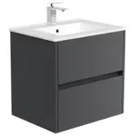 M&ouml;belix Waschtischkombi Limes Graphitfarben B: 61,5 cm