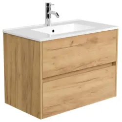 Waschtischkombi Limes Eiche Dekor B: 81 cm