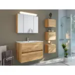 M&ouml;belix BADEZIMMER Limes, Eichefarben B: 80 cm