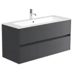 M&ouml;belix Waschtischkombi Limes Graphitfarben B: 120 cm