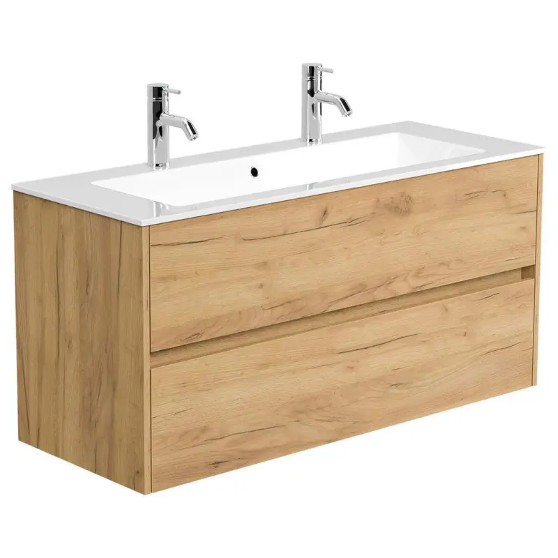 Waschtischkombi Limes Eiche Dekor B: 120 cm