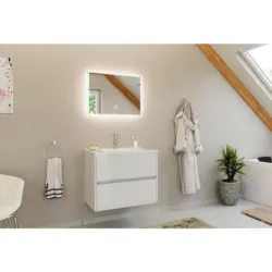 BADEZIMMER Limes, Wei&szlig; HG B: 70 cm